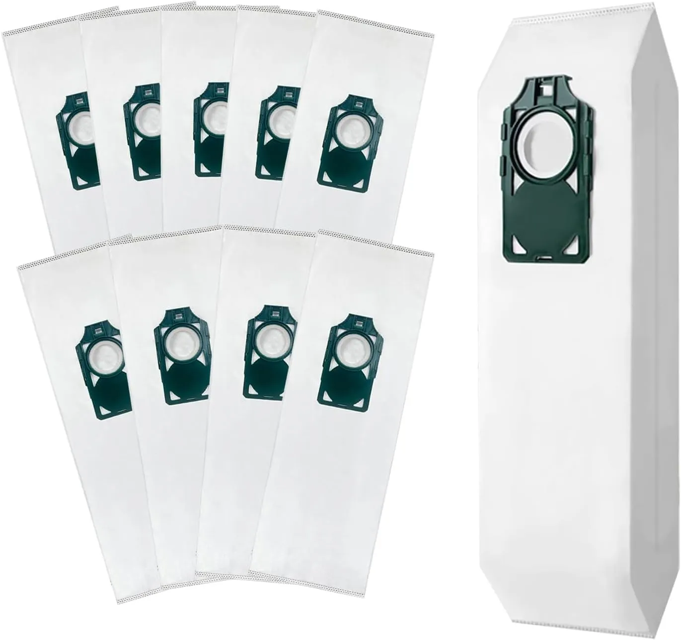 10 Pack HEPA RLH-6 Vacuum Replacement Bags Fit for Riccar SupraLite R10 series,Simplicity Freedom R10S R10D S10P S10S Upright Vacuums Cleaner,Replacement Part Riccar RLH-6 and Simplicity SLH-6