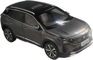 1:18 for Peugeot New 4008 Off-Road Vehicle Simulation Alloy Car Model Collection Souvenir Ornaments Mini Simulation Toys