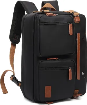 3 in 1 Computer Bag for Men, 17.3 Inch Laptop Backpack, Work Bag for Men, Laptop Bag (Black)