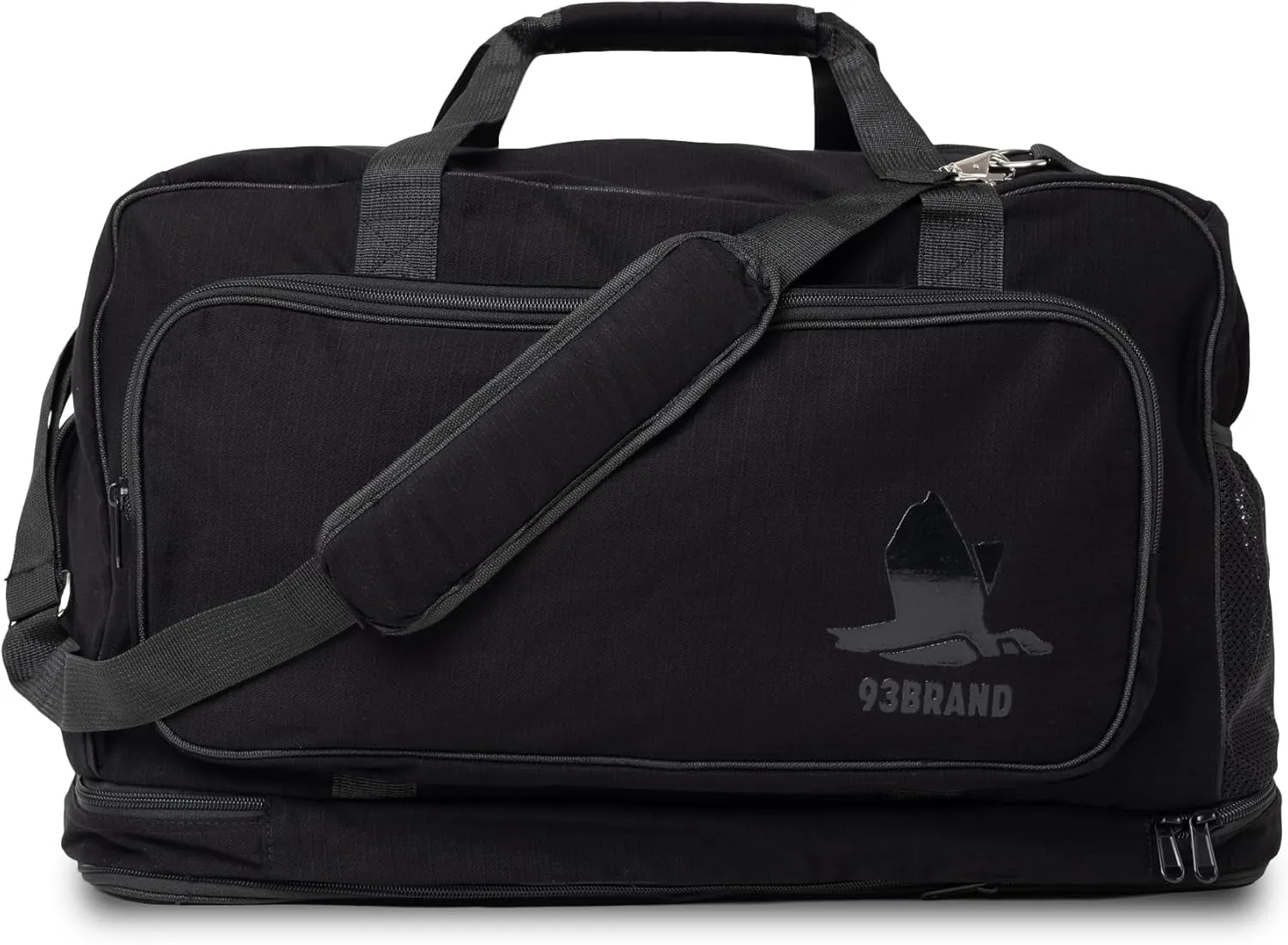 93brand Twin Twill Duffel Bag Jiu Jitsu MMA BJJ Jiu Jitsu Boxing Gear Athletic Muay Thai Karate Gym Bag