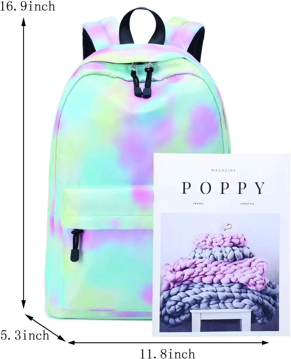 Abshoo Lightweight Water Resistant Backpacks for Teen Girls School Backpack with Lunch Bag