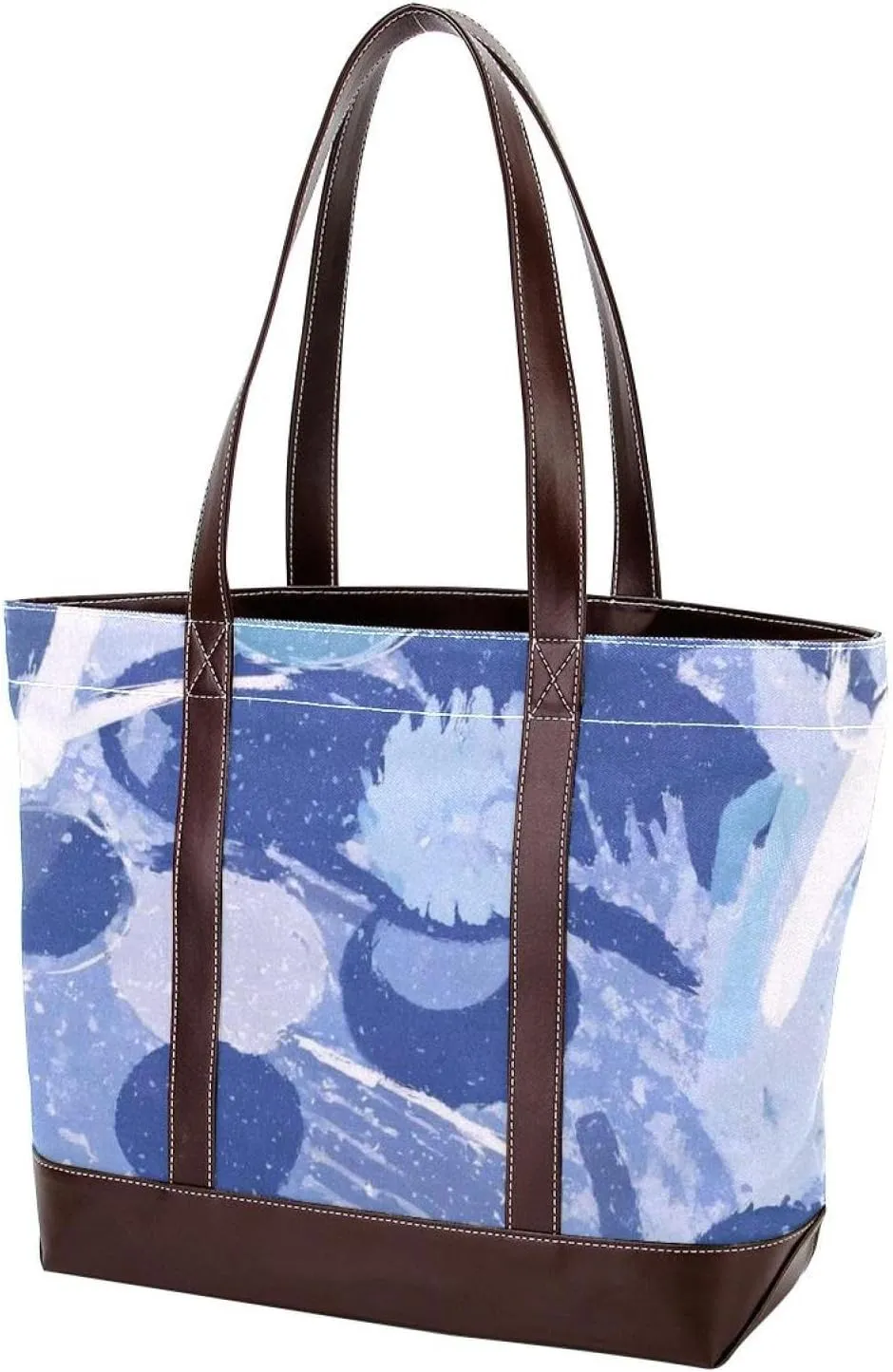 Abstract Graffiti-4 Tote Bags Durable Leather Canvas Purses and Handbags for Women Top Handle Shoulder Satchel Hobo Bags