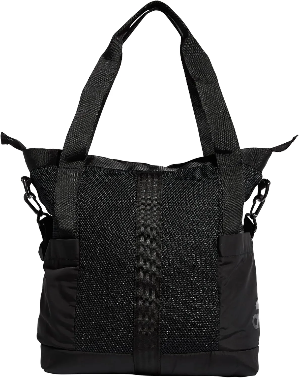 adidas All Me Tote for Women, Large Crossbody Bag with Shoulder Strap, Black, OSFA