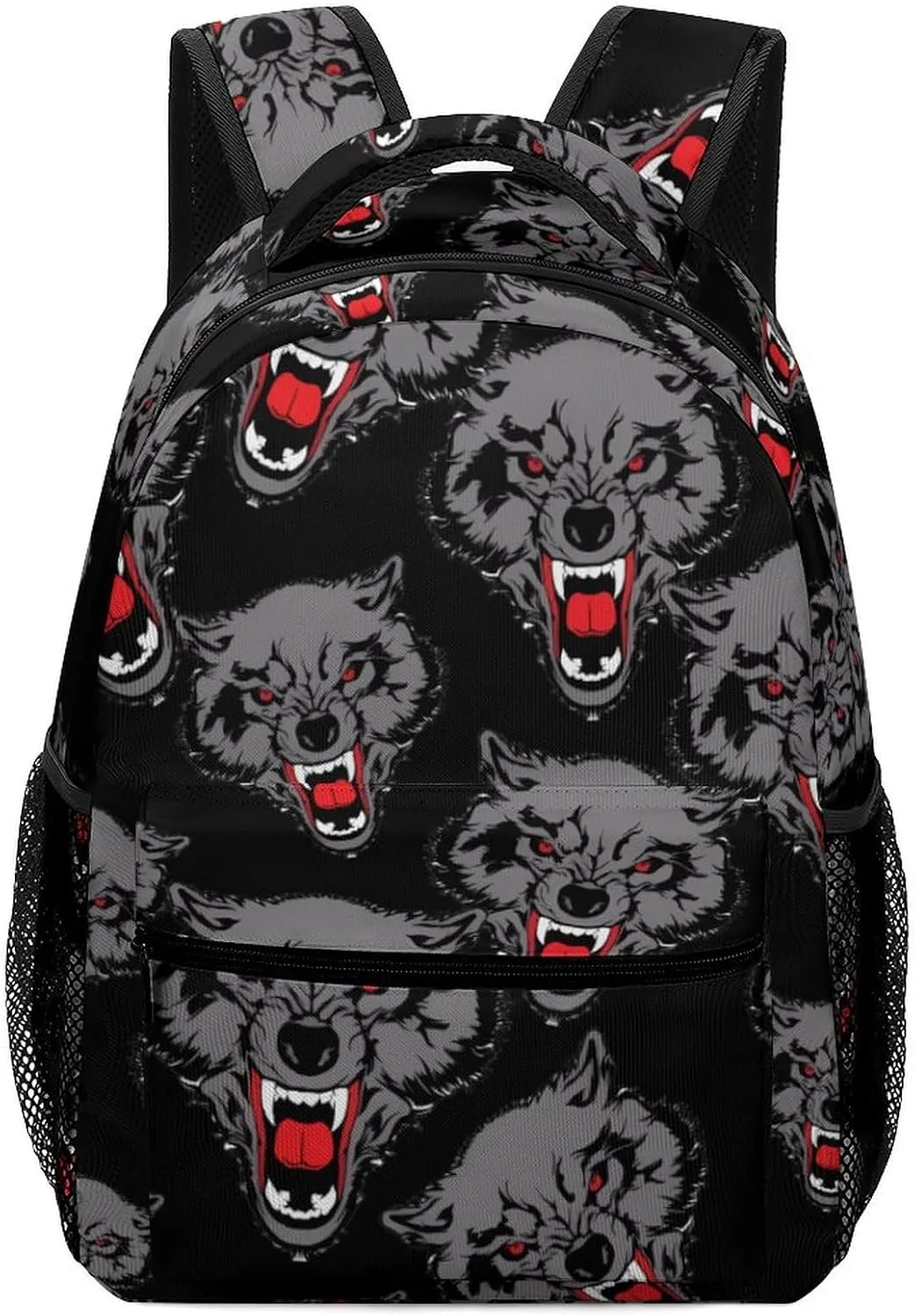 Aggressiveness of Wolf Travel Backpack Simple Daypack Waterproof Hiking Picnic Laptop Gym Bag