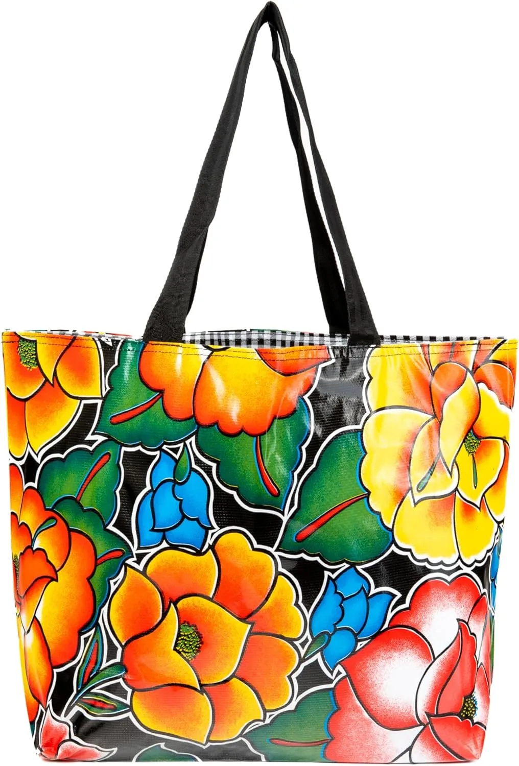 Alux Tote Bag for Women - Waterproof, Sturdy & Spacious Bag for Beach, Work, Gym, Travel - Eco-Friendly & Easy to Clean