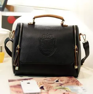 Arrival women cross body bag Barrel-shaped Pu women shoulder bag Messenger Bags