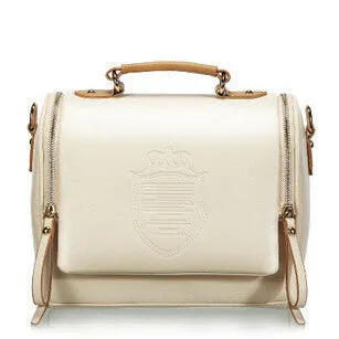 Arrival women cross body bag Barrel-shaped Pu women shoulder bag Messenger Bags