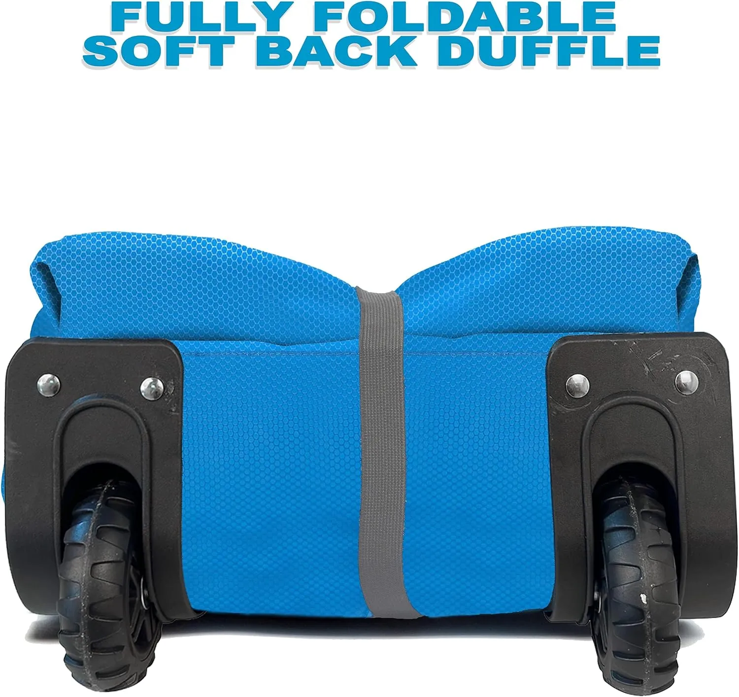 Bago Rolling Duffle Bag with Wheels - 30" 100L Foldable Weekender Bag, Waterproof Travel Duffel Bag, Heavy Duty lightWeight Duffle Bag for Traveling, Rolling Duffel Bag with Wheels (Blue0023)