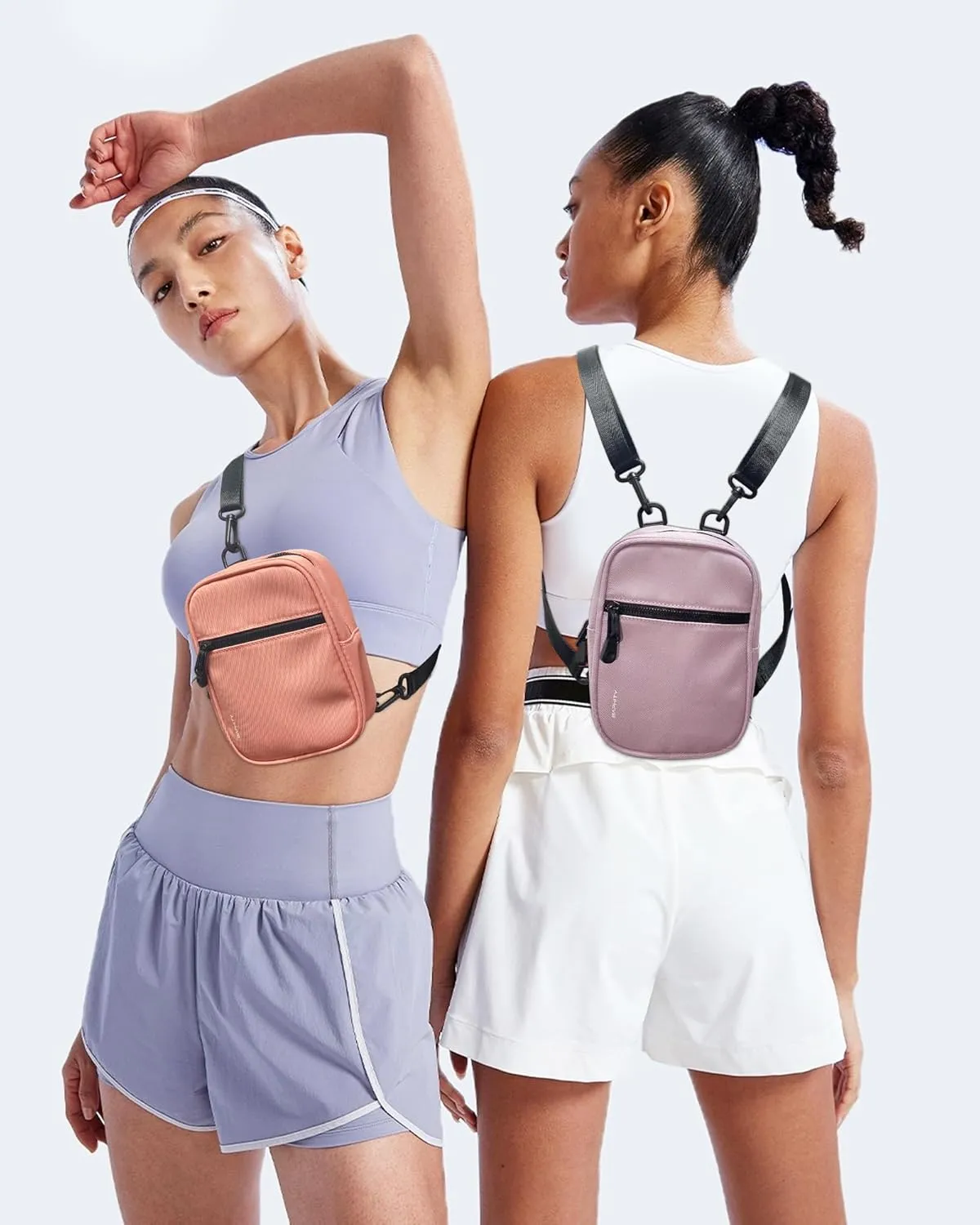 BAPHITY Crossbody Bag Sling Purses for Women Trendy, Convertible Multi Position Fanny Back Pack Sling Bag for Women Cross Body