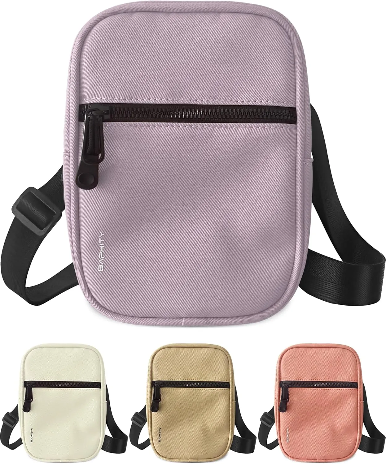 BAPHITY Crossbody Bag Sling Purses for Women Trendy, Convertible Multi Position Fanny Back Pack Sling Bag for Women Cross Body
