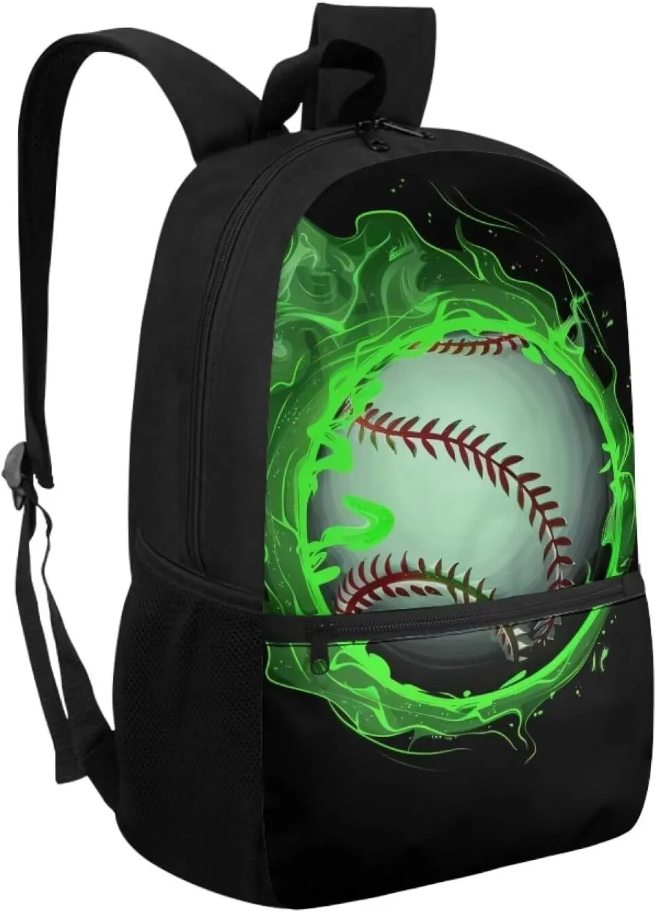 Baseball Backpack for Boys 6-8/8-12 Elementary School Backpack 17 inch Girls Bookbag Age 8-10 10-12 Kids Book Bag Pack Back to School Lightweight