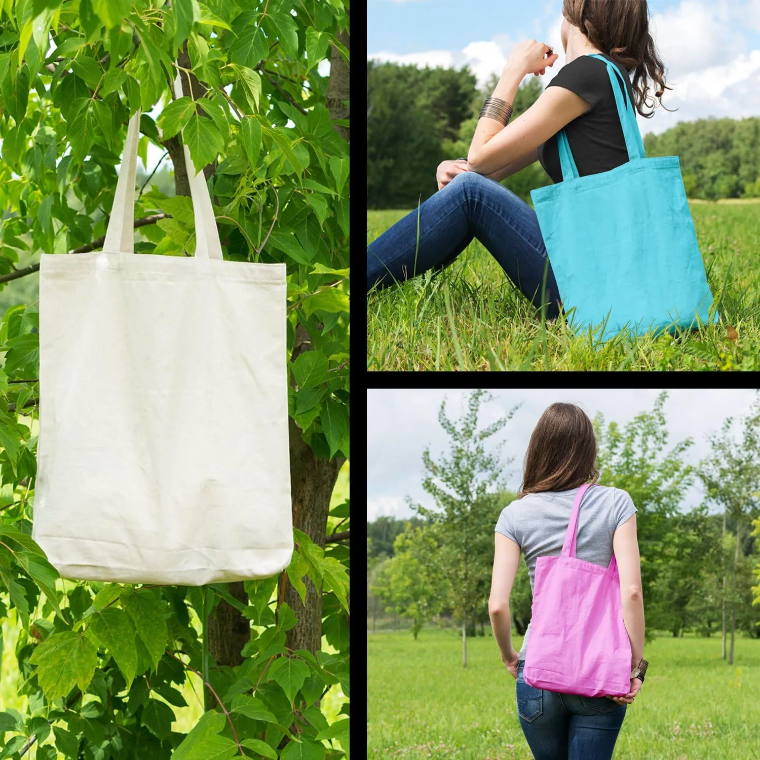 Based On The Novel By Stephen King Reusable Shopping Tote Bag, Durable Cotton Canvas, Eco-Friendly and Spacious