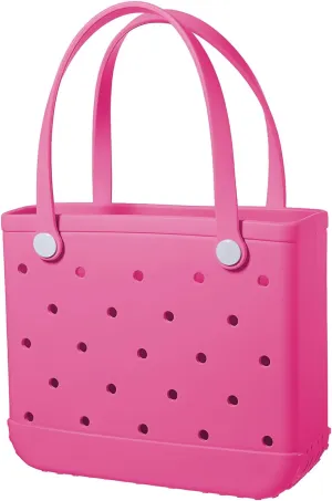 Beach Bag Rubber Tote Bag - Under the Sea(foam) - 14in L x 4.5in W x 12in H - Lightweight, Washable, Durable - All Purpose EVA - Effortlessly Stylish for Beach, Pool, Boat, Work, Sports