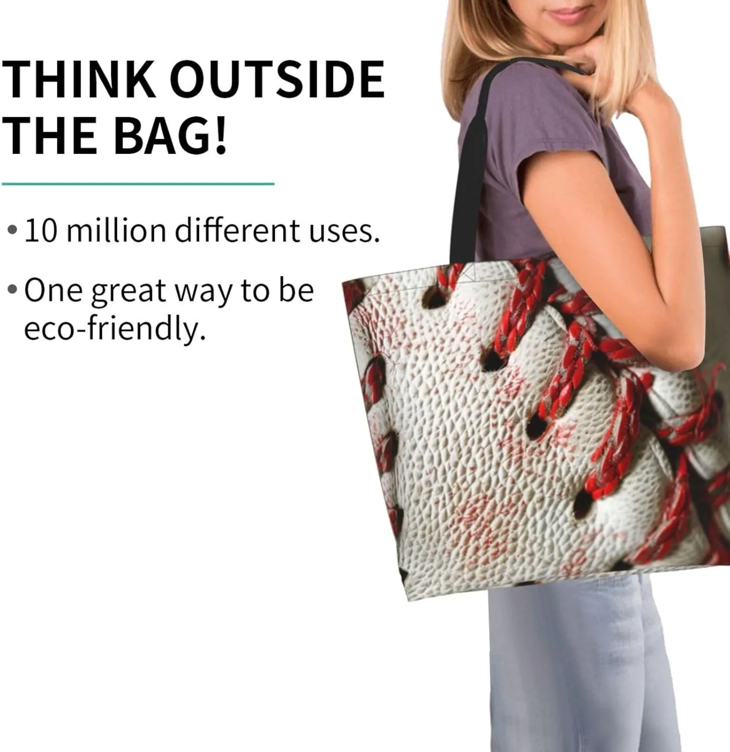 Beautiful Red Bird Shoulder Bag Women Casual Handbag Shopping Bag