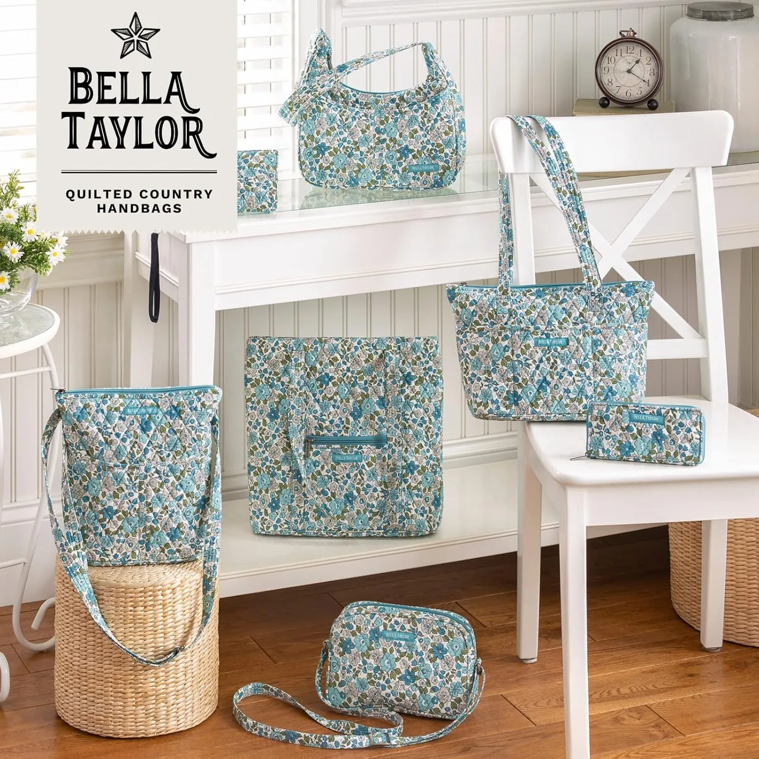 Bella Taylor Hipster Crossbody Purse for Women | Medium Size Shoulder Bag with Adjustable Strap