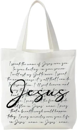 Bible Bags for Women, Christian Tote Bag, Gifts for Christian Women