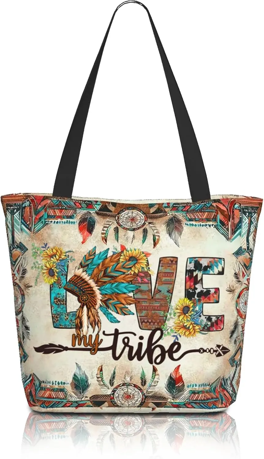 Bible Tote Bags for Women Christian Tote Bag Church Shoulder Bag Inspirational Bags With Zipper Bible Verse Gifts