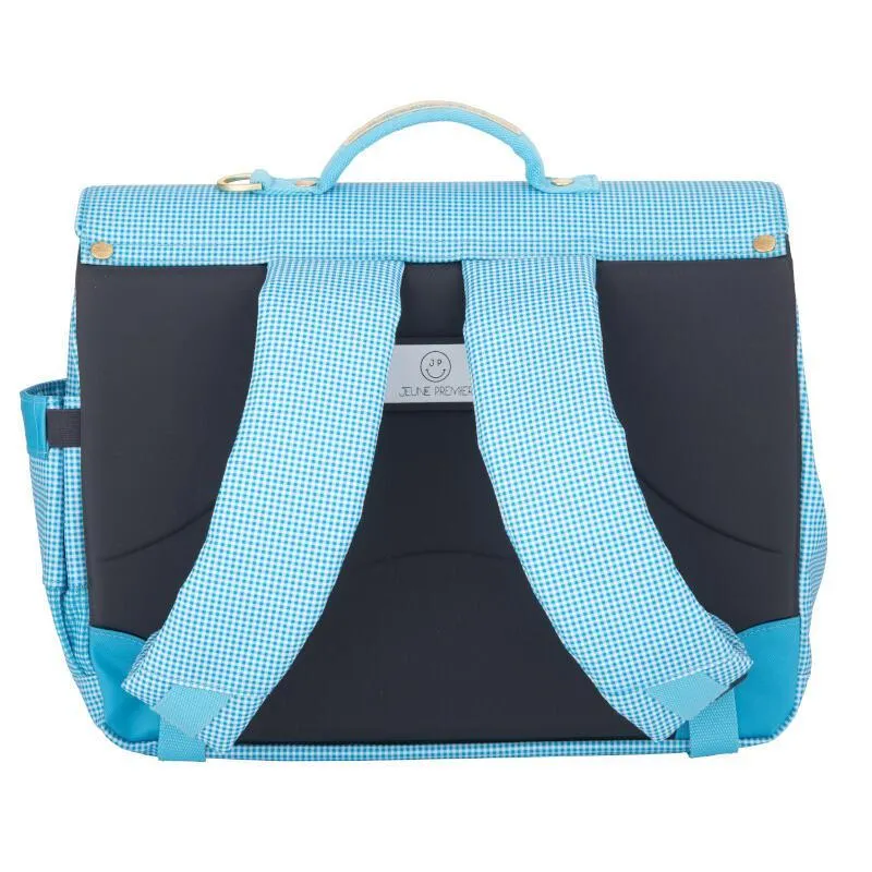 Blue Vichy Love School Bag - Age 6-8