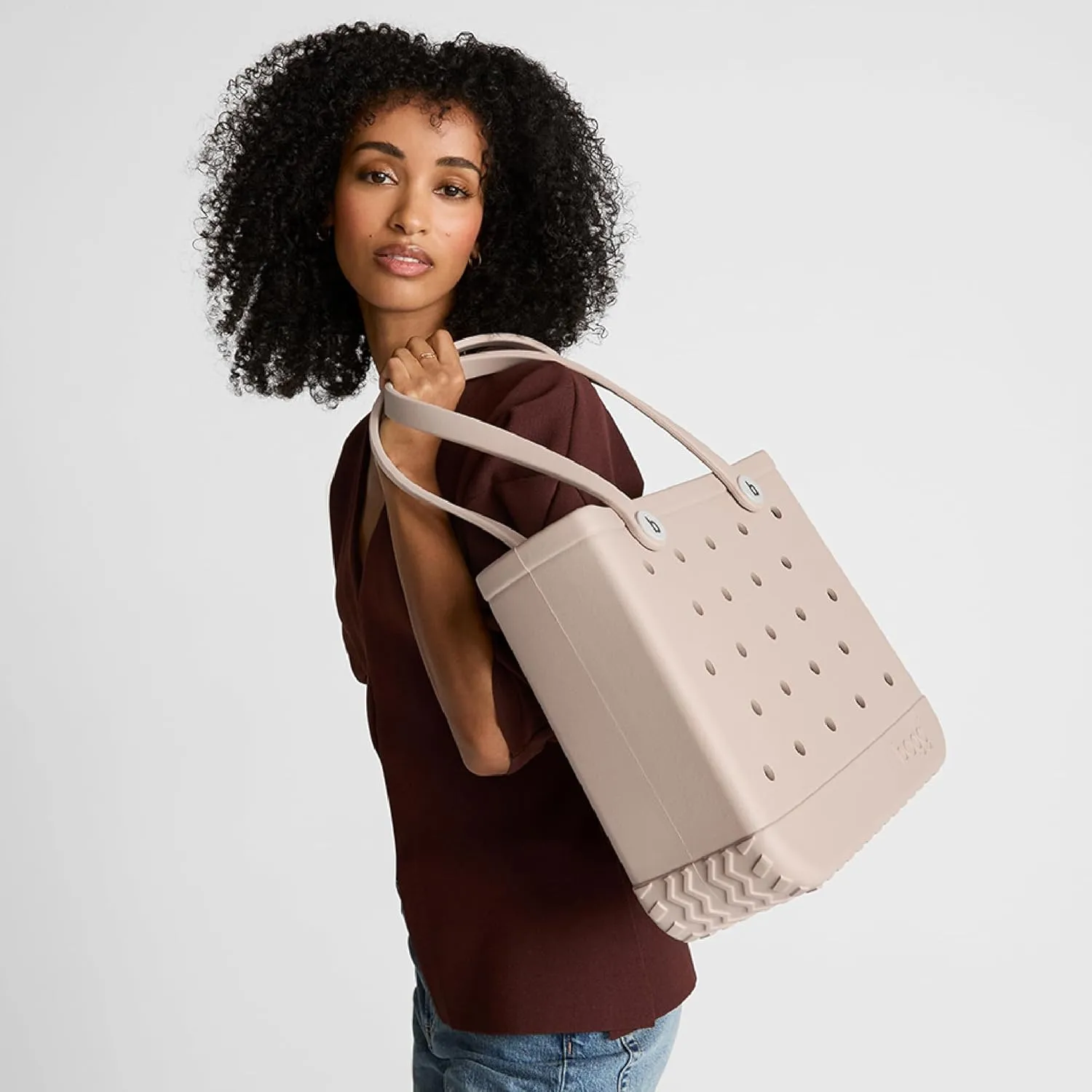 BOGG BAG - Medium Tote Bag - 15in L x 5in W x 12.5in H - Lightweight, Washable, Durable - All Purpose EVA
