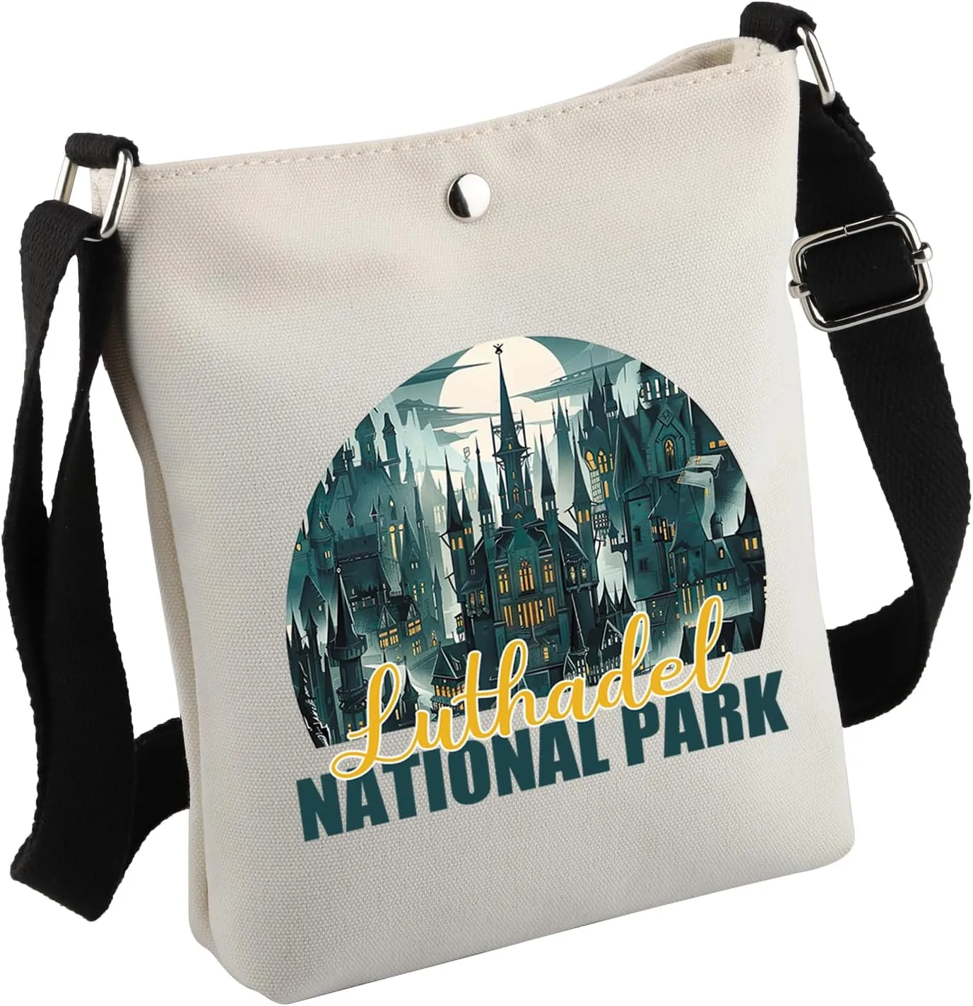 Book Inspired Gift Luthadel National Park Crossbody Bag Bookish Gift Book Reader Gift For Book Nerds