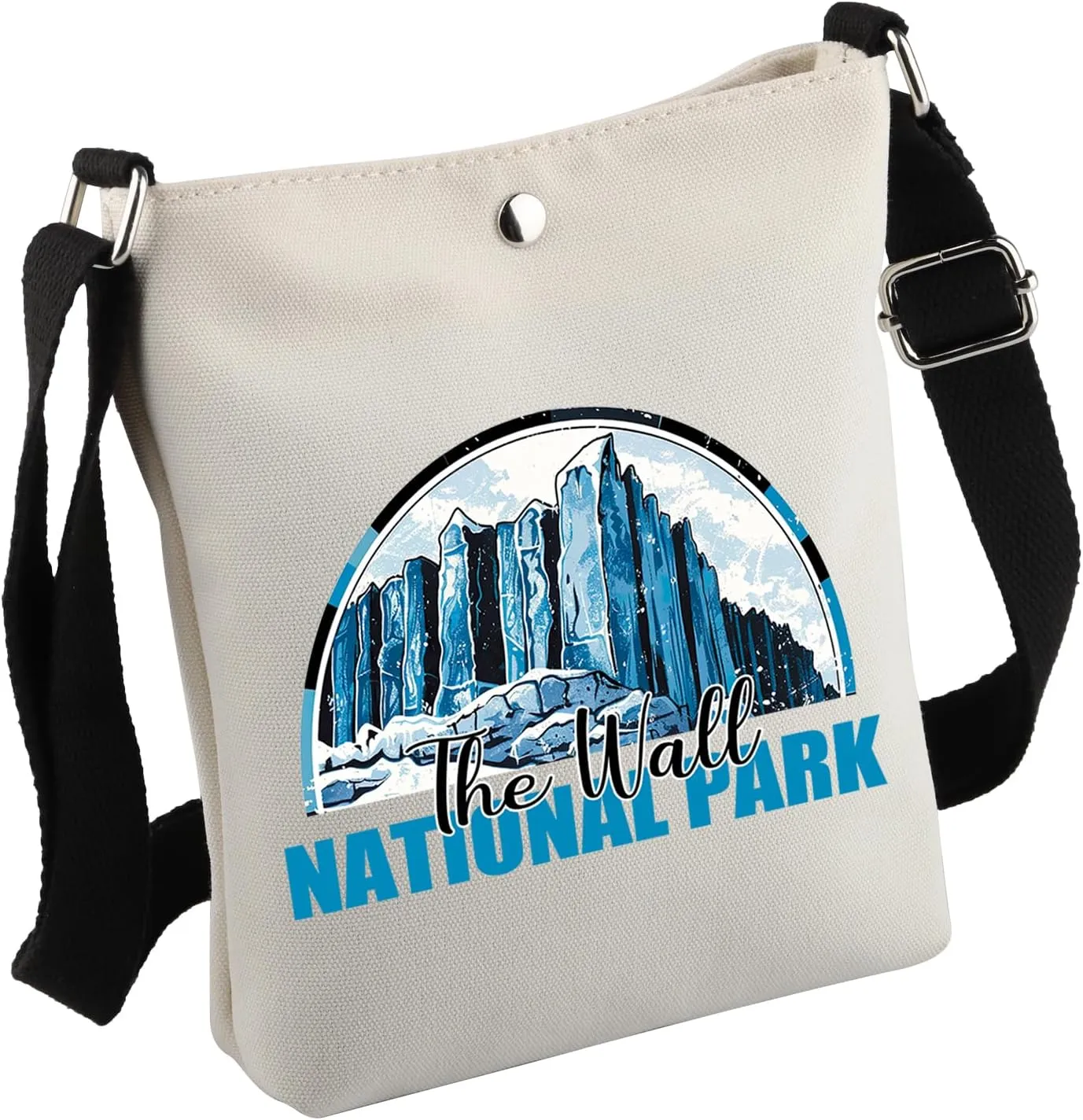 Book Inspired Gift TW National Park Crossbody Bag Bookish Gift Book Reader Gift For Book Nerds