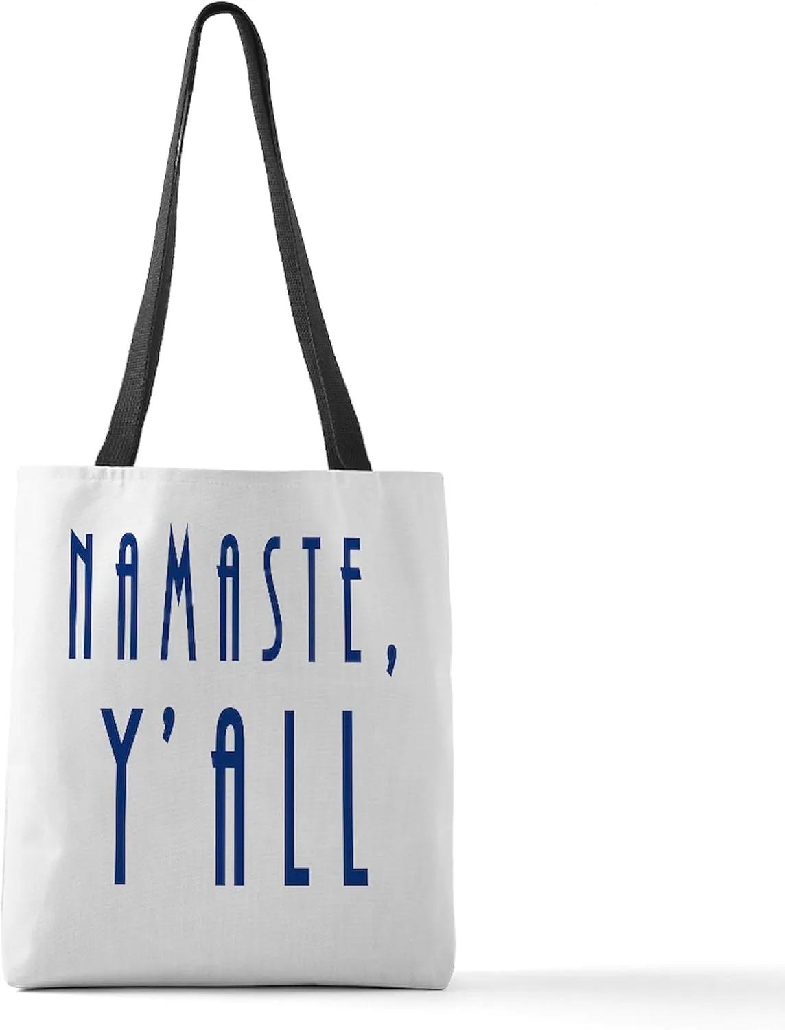 CafePress Namaste Yall Polyester Tote Bag 16"x16"
