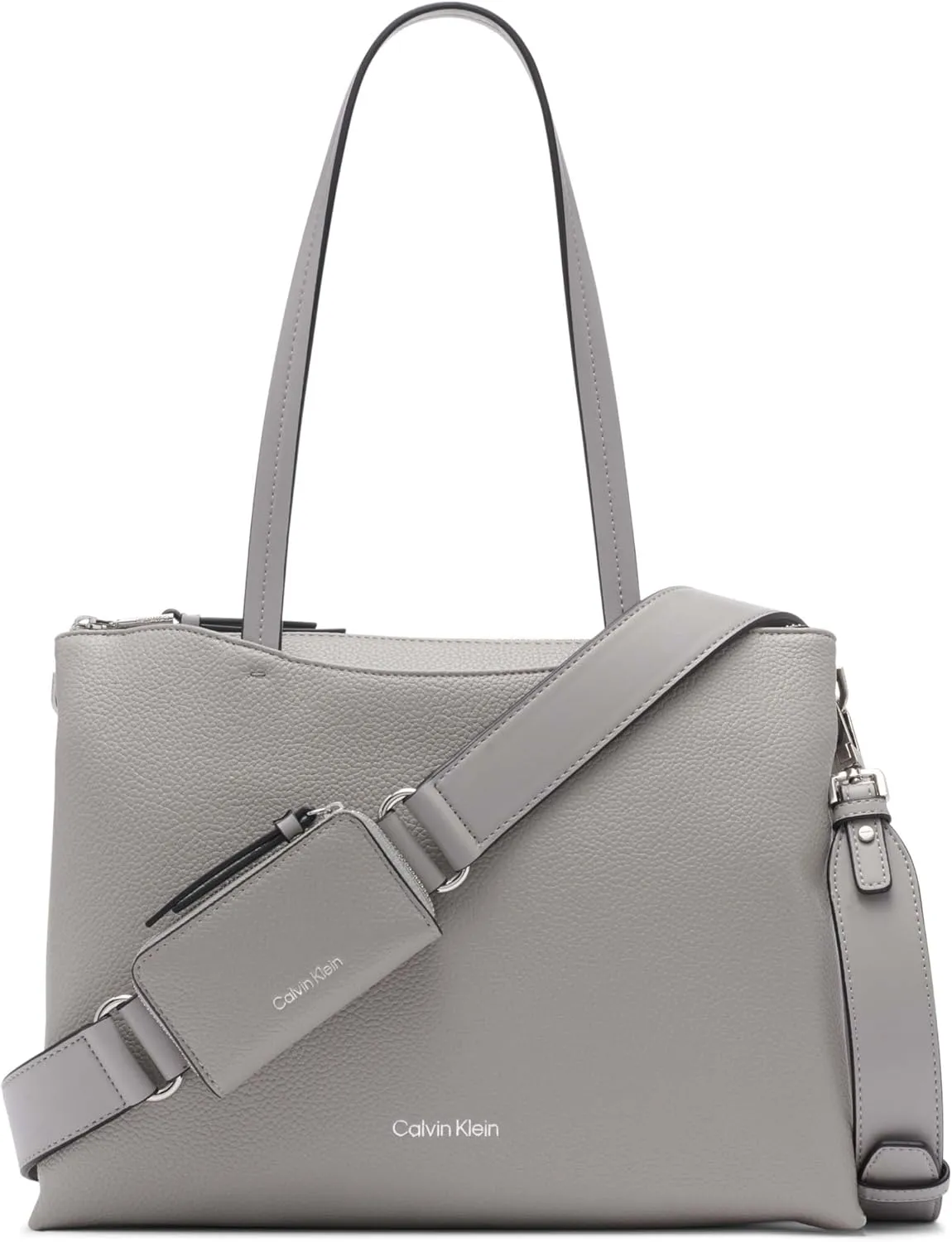 Calvin Klein Chrome Organizational 2 in 1 Tote