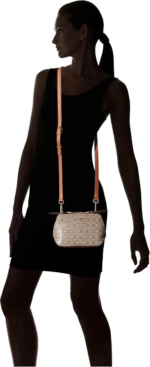 Calvin Klein Women's Lucy Triple Compartment Crossbody