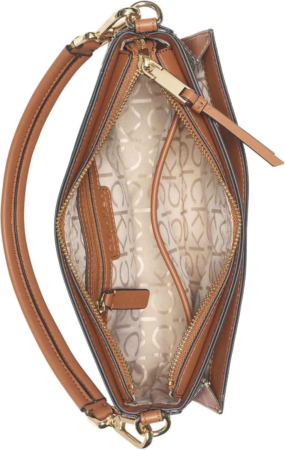 Calvin Klein Women's Lucy Triple Compartment Shoulder Bag