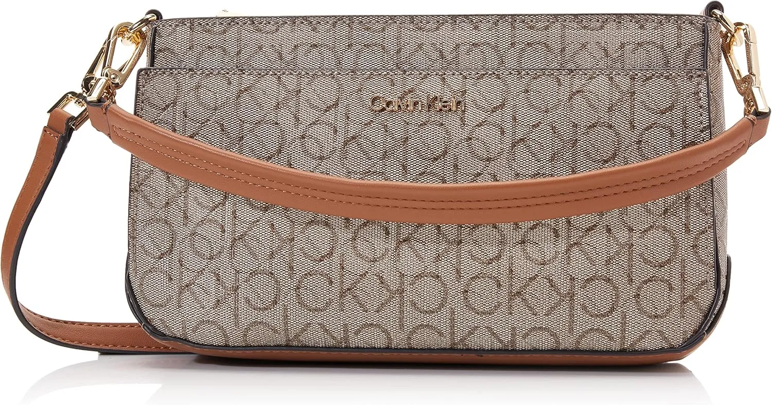 Calvin Klein Women's Lucy Triple Compartment Shoulder Bag