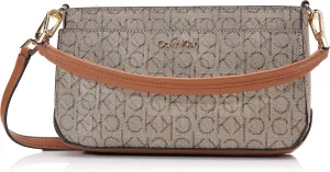Calvin Klein Women's Lucy Triple Compartment Shoulder Bag