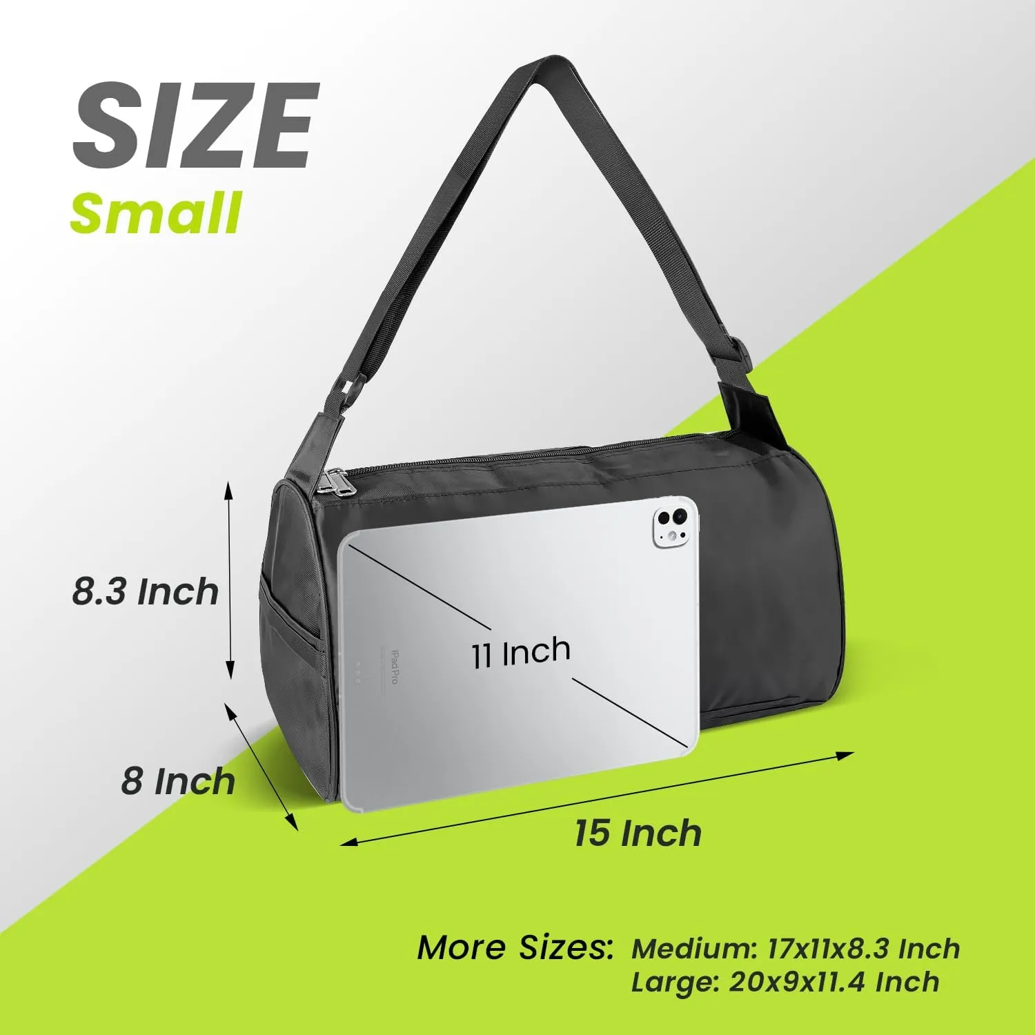 C&F BOGMOST Small Travel Duffel Bag Foldable Waterproof Gym Bag for Gym Beach Swim Bags Men Women Duffle Bag Lightweight Oxford Cloth Sports Bags -Beige