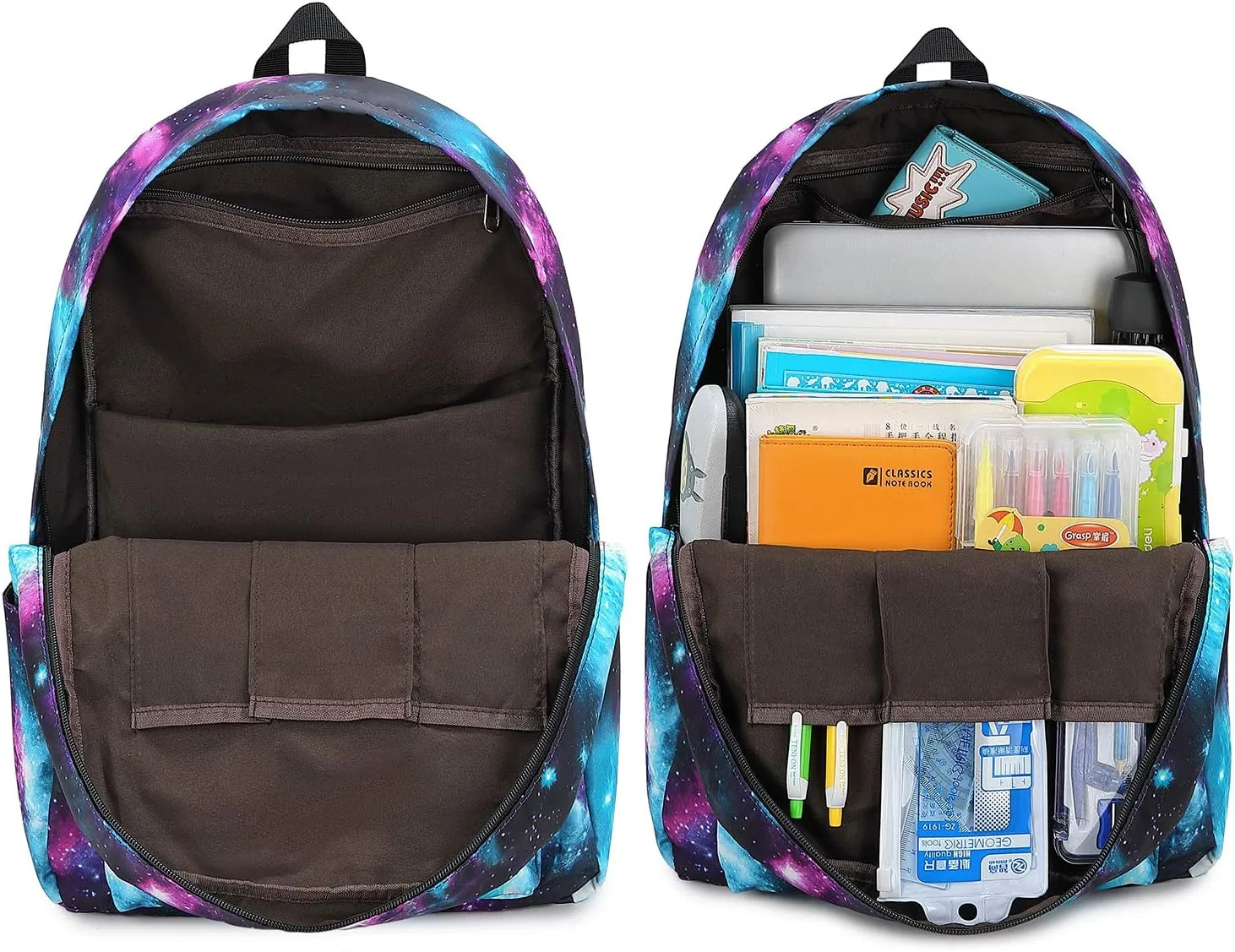 CAMTOP Backpack for School Kids Cute Backpacks for Girls Elementary Lighweight Bookbag with Lunch Box Pencil Case 3 in 1