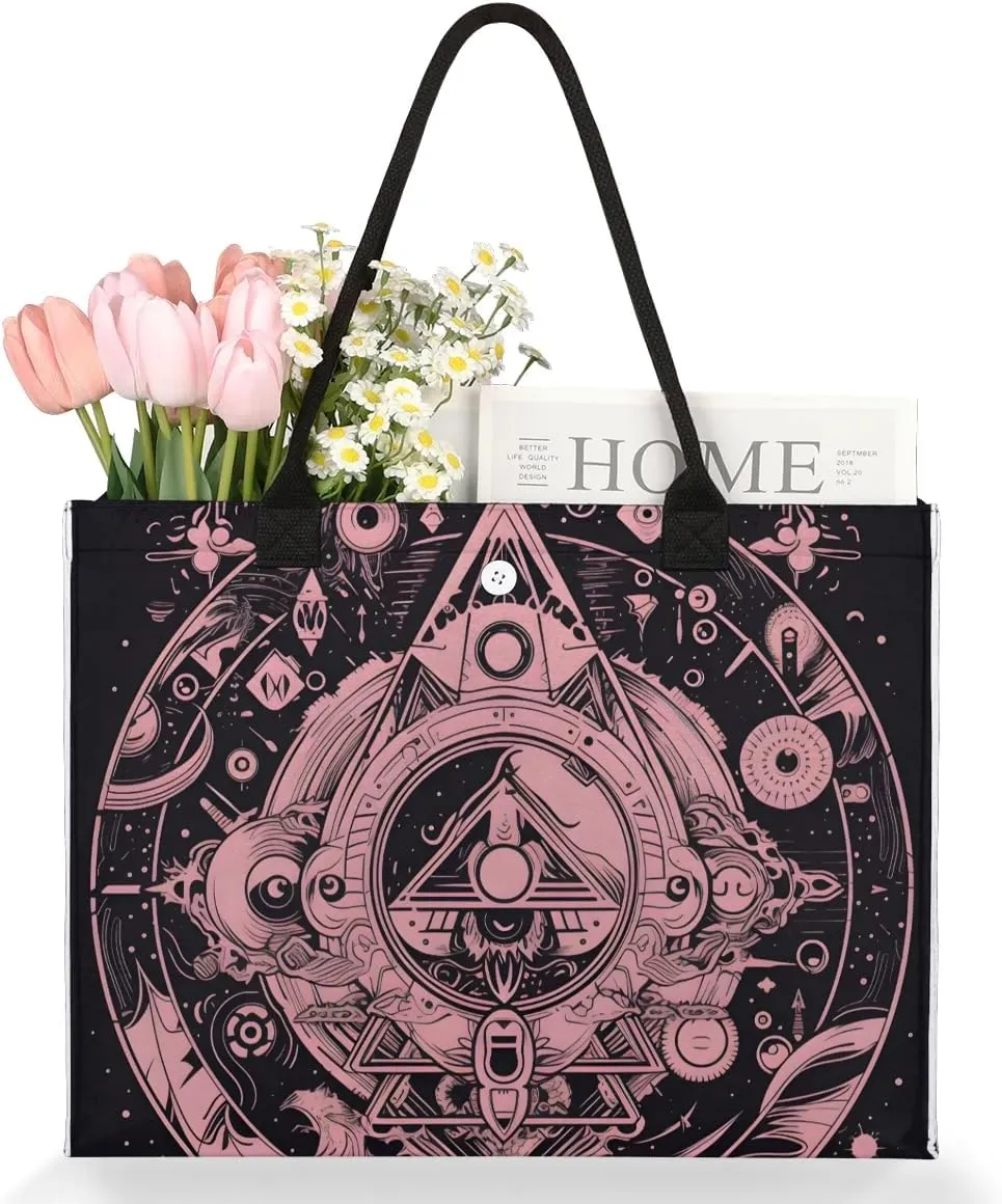 Canvas Tote Bags, Reusable Canvas Bags Use For Grocery Bags, Shopping Bags, Work, Daily Use