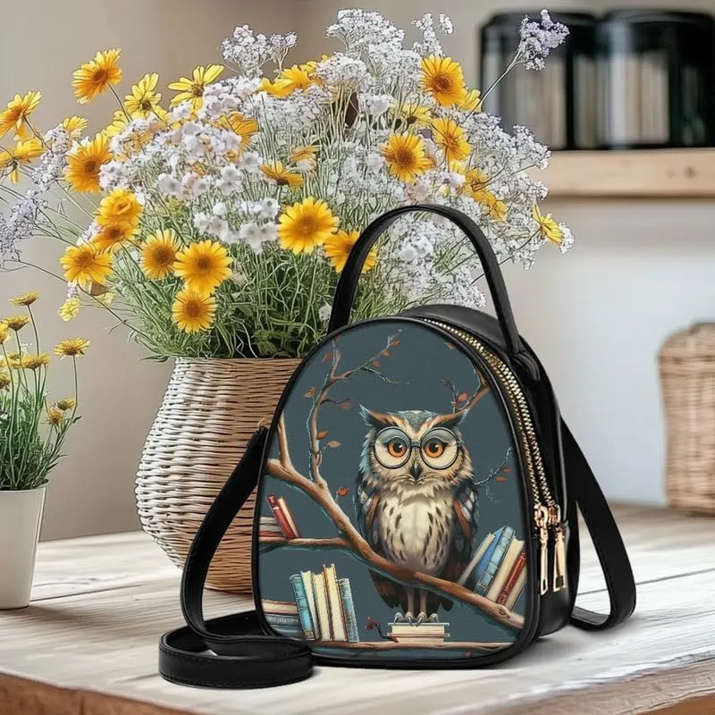 Cell Phone Purse Crossbody Bag for Women, Small Travel Purses Vegan PU Leather Top Handle Shoulder Handbag