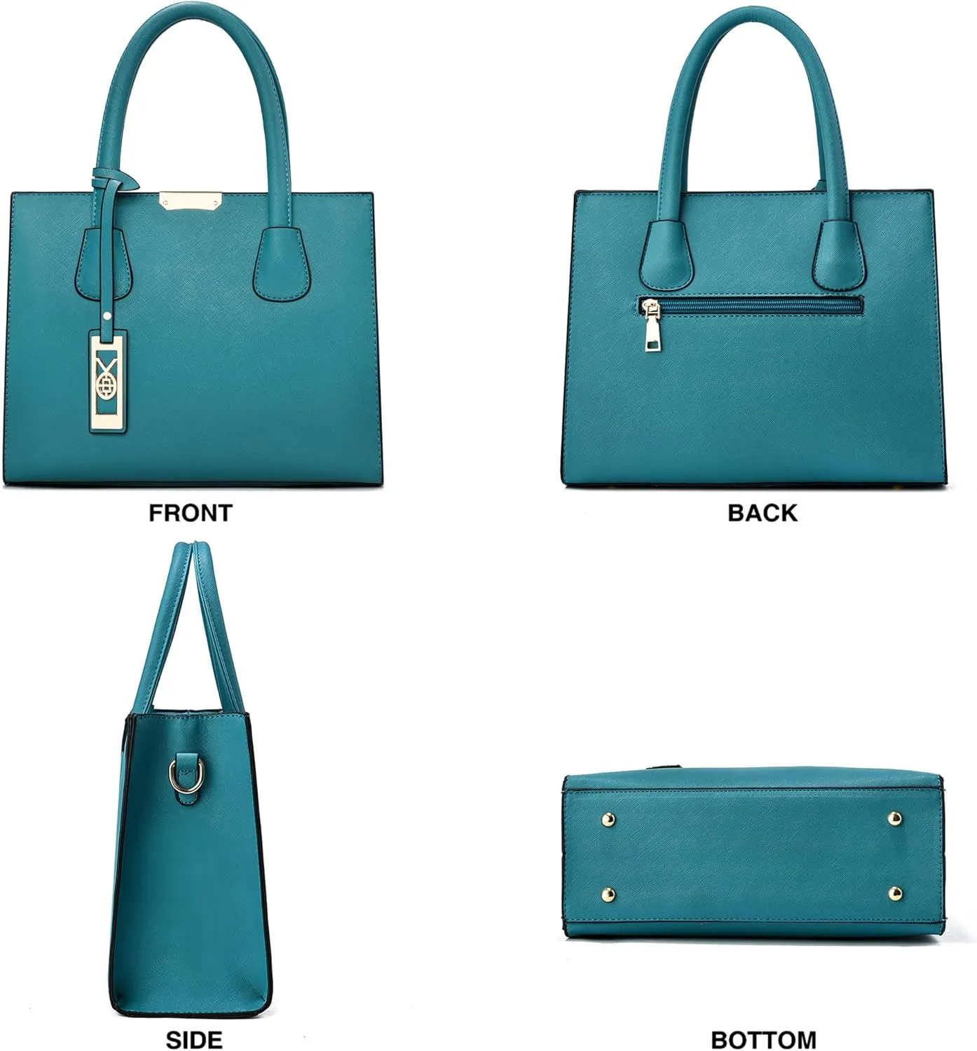 CHICAROUSAL Crossbody Purses and Handbags for Women PU Leather Tote Shoulder Bags Top Handle Satchel