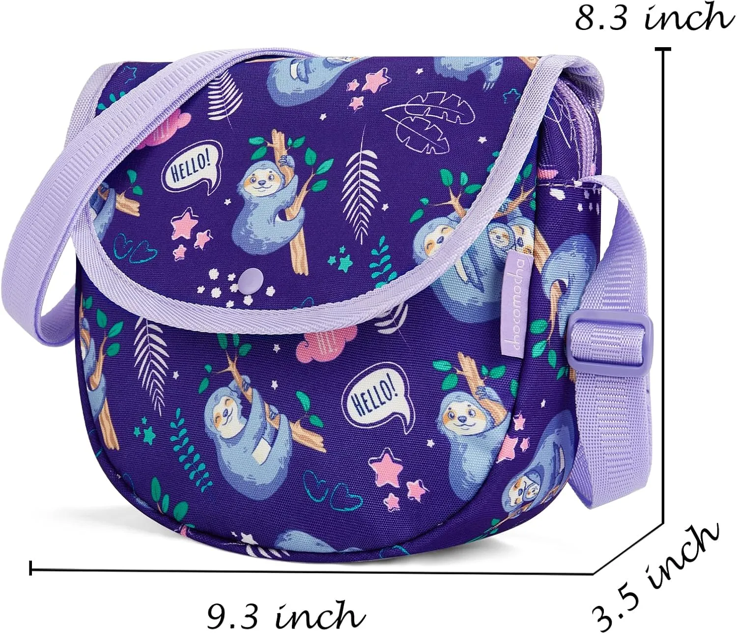 Choco Mocha Girls Crossbody Purses for Kids 6-12