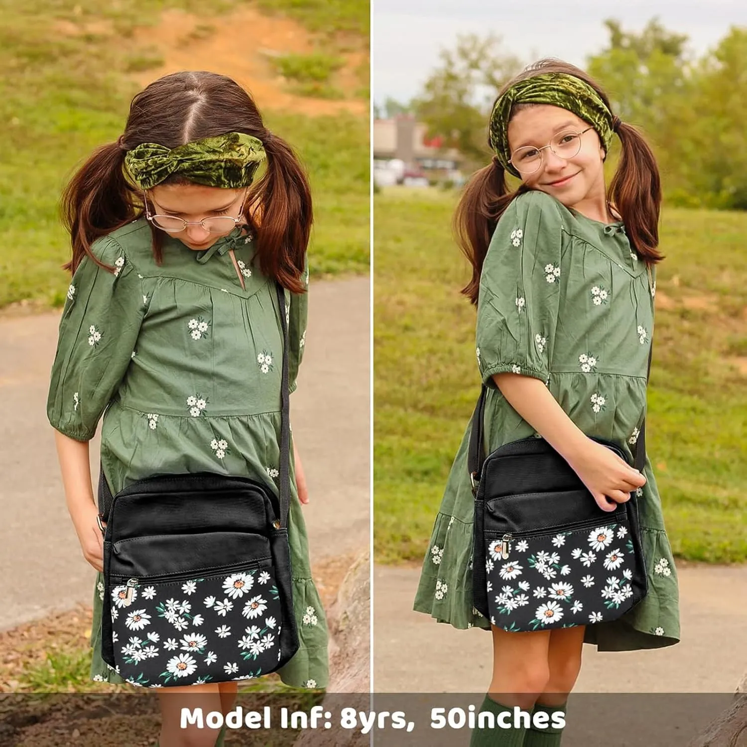Choco Mocha Girls Crossbody Purses for Kids 6-8 8-10