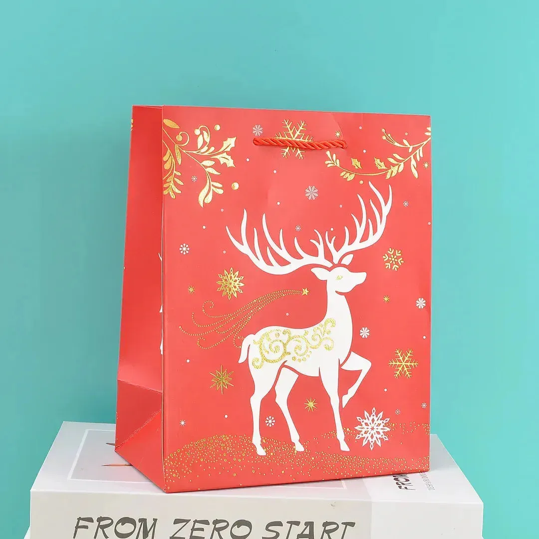 Christmas Theme Paper Gift Bag