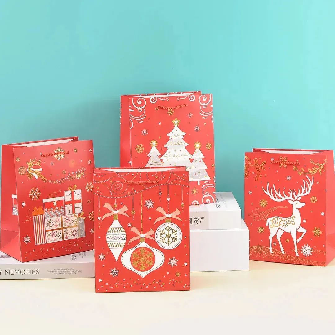 Christmas Theme Paper Gift Bag