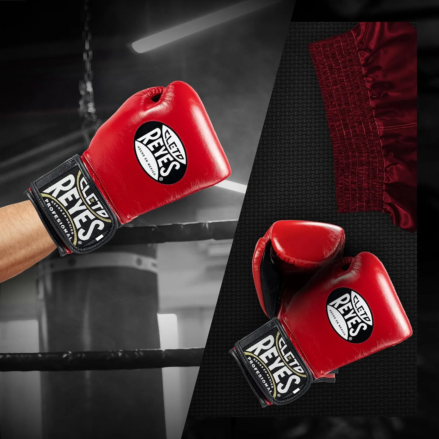 CLETO REYES Professional Extra Padding Boxing Gloves for Training, Sparring and Punching for Men and Women, MMA