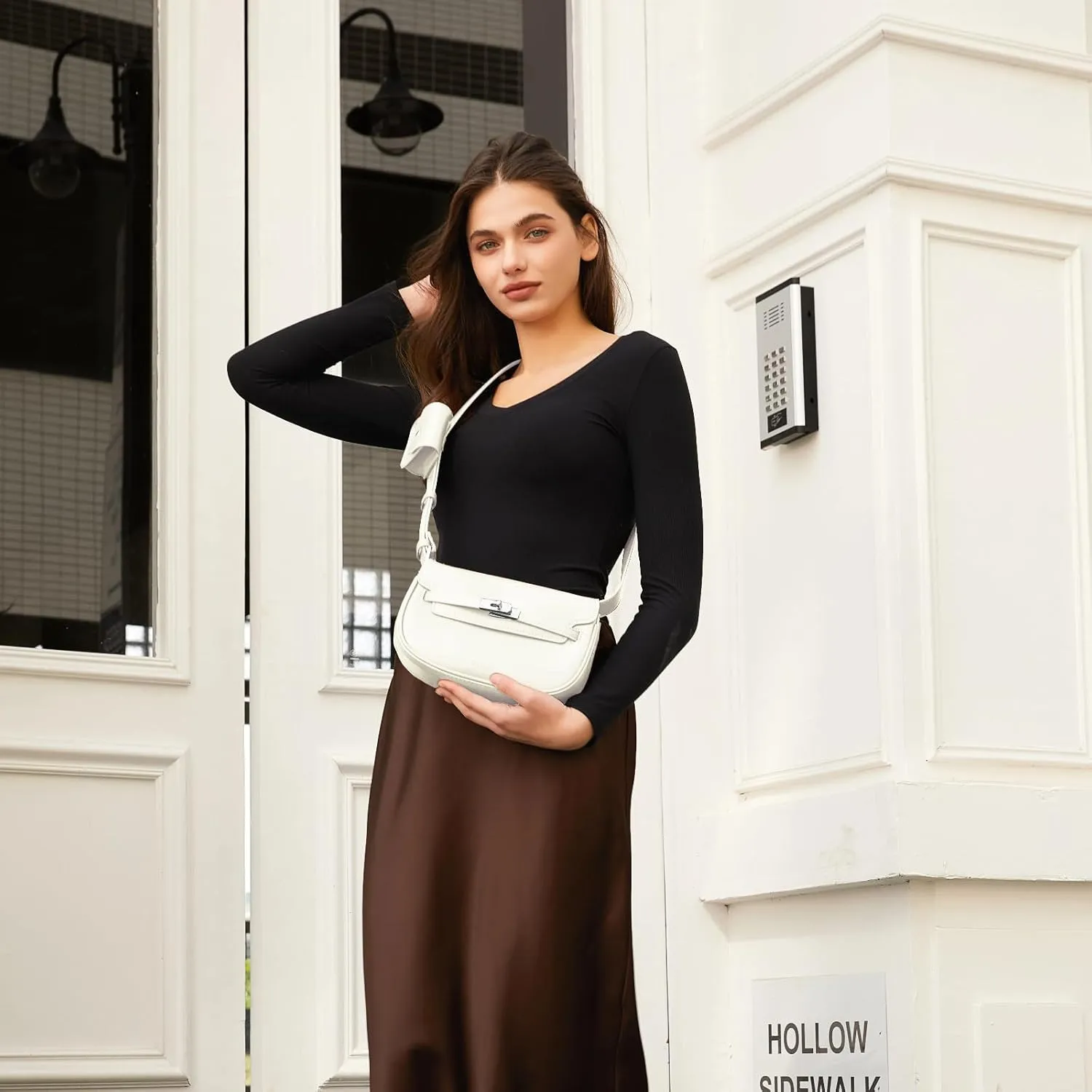 CLUCI Crossbody Purses for Women Trendy Cross Body Bag with Adjustable Strap PU Leather Purse 2025