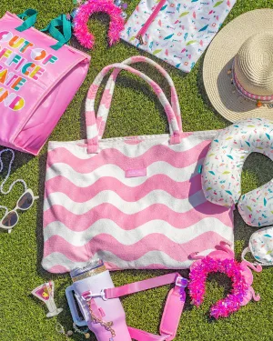 Coastal Comfort 2-in-1 Tote Towel