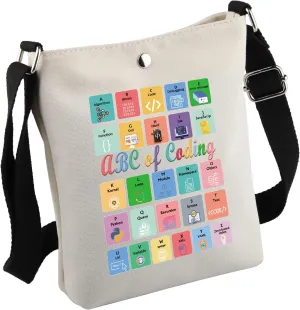 Coding Crossbody Bag Coding Lover Gift Coding Major Gift Programmer Gift Coder Gift Coding Student Gift
