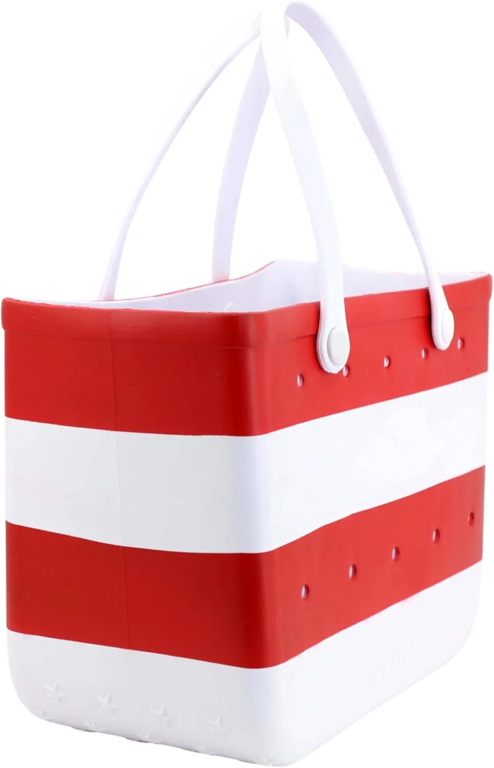 COJU Rubber Tote Bag Waterproof XL Large Tote Bag for Beach Pool Boat Sports Travel Washable Tip Proof Durable