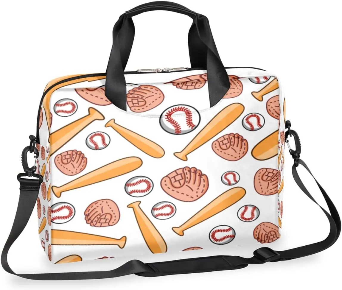 Computer Bag Laptop Briefcase,Baseball Gloves Sport Laptop Bags for Men Women, Laptop Shoulder Bag Case Sleeve,Messenger Shoulder Bag Business Travel Office for Work Notebook ultrabook
