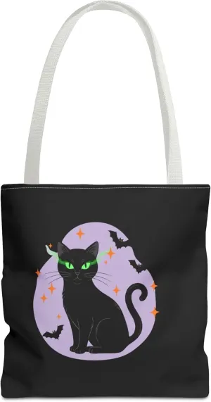 Copy of Halloween Cat Tote Bag – Spooky Themed Reusable Shoulder Bag for Trick-or-Treat & Everyday Use