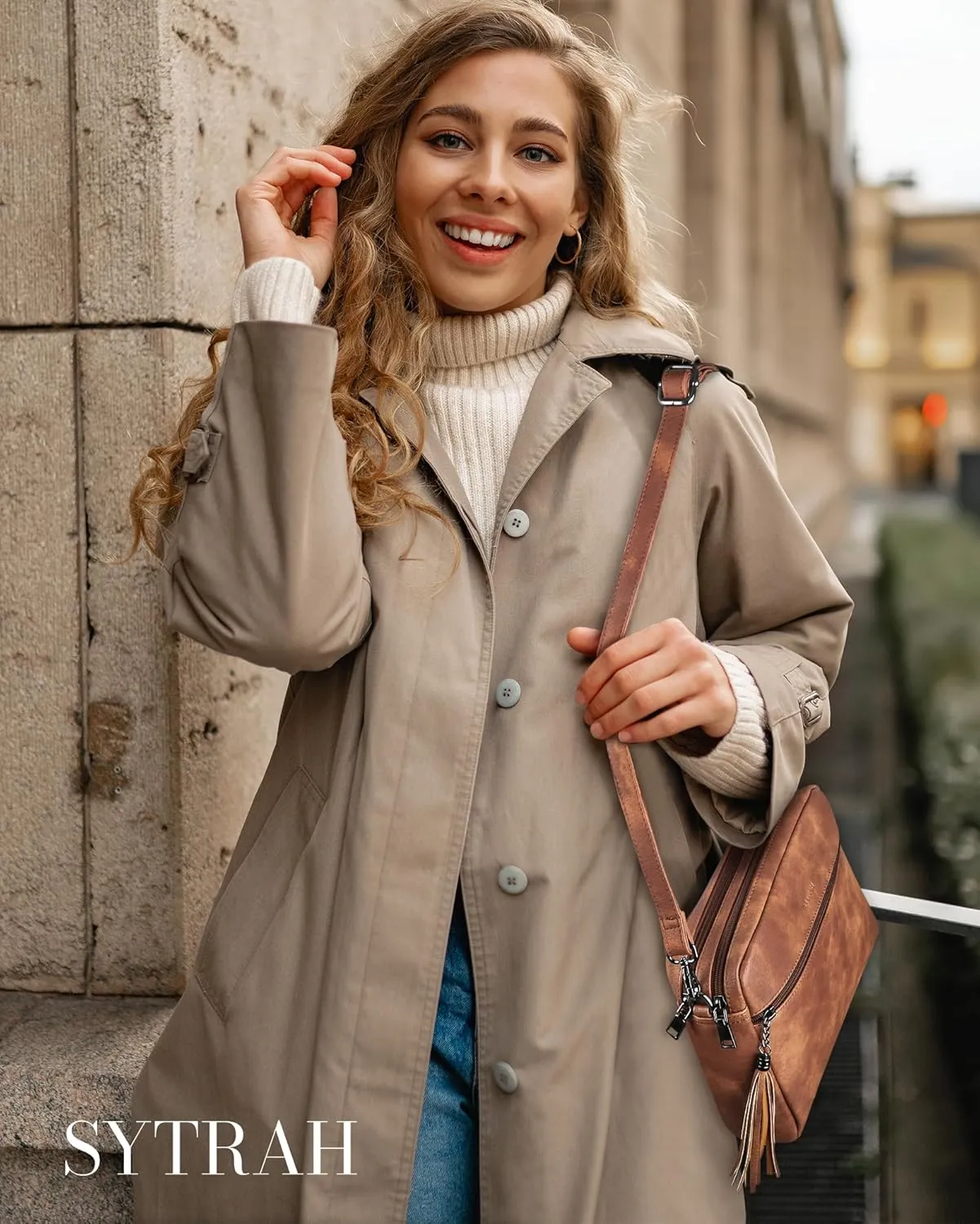 Crossbody Bags for Women, Crossbody Purse Soft Leather Purses for Women Shoulder Handbags with Tassel