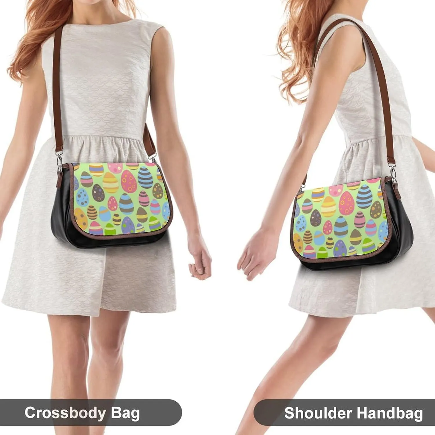 Crossbody Bags for Women Men Leather Purses Small Adjustable Shoulder Handbags