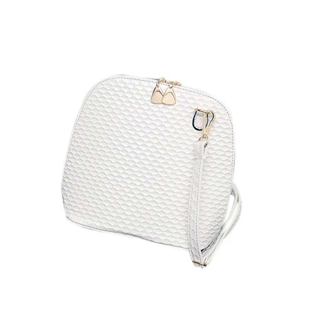 Crossbody Shoulder Women Messenger Bags Paint Bright Surface Scale Pattern Wave Styling Bag
